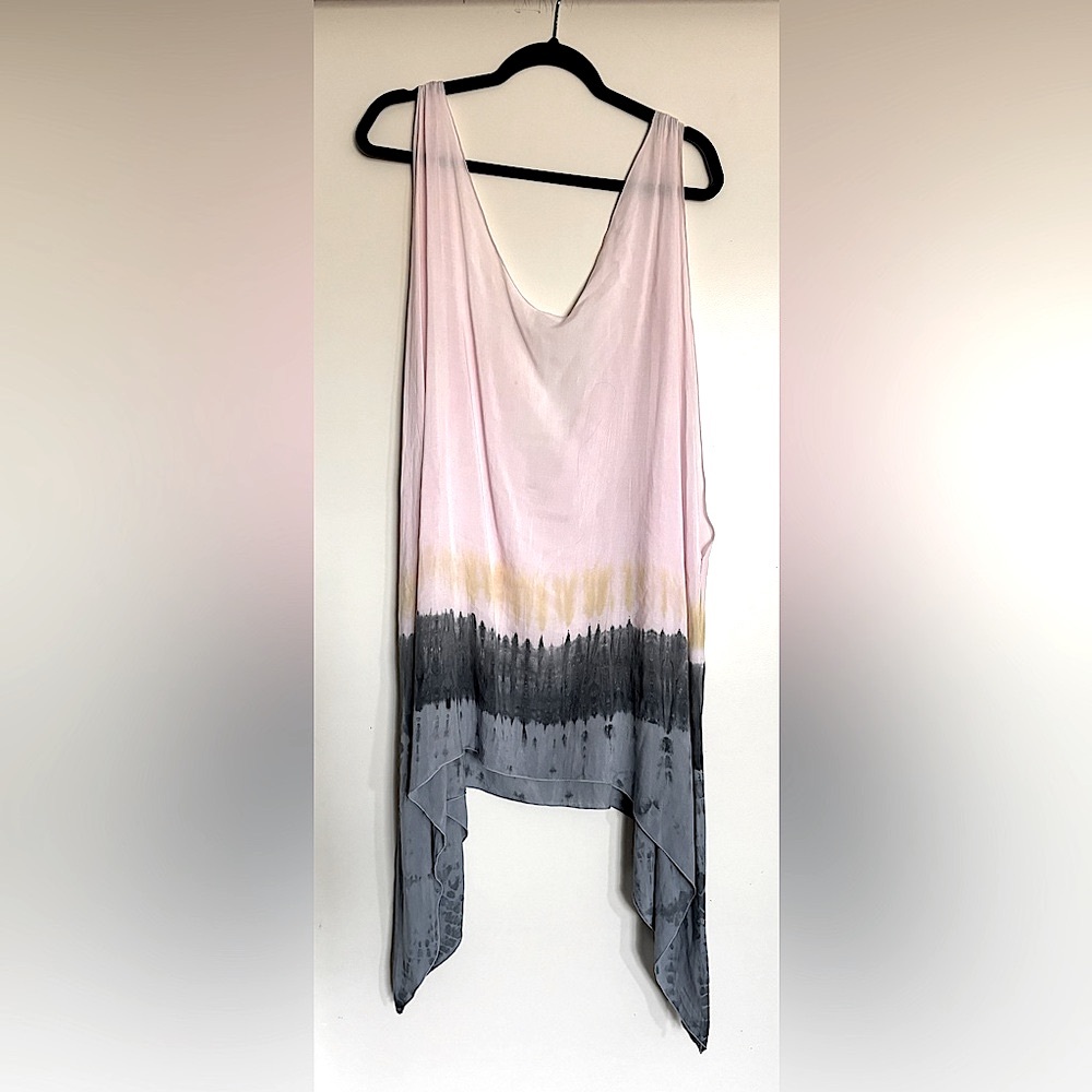 Indah Tie Dye Tank Top Cover Up